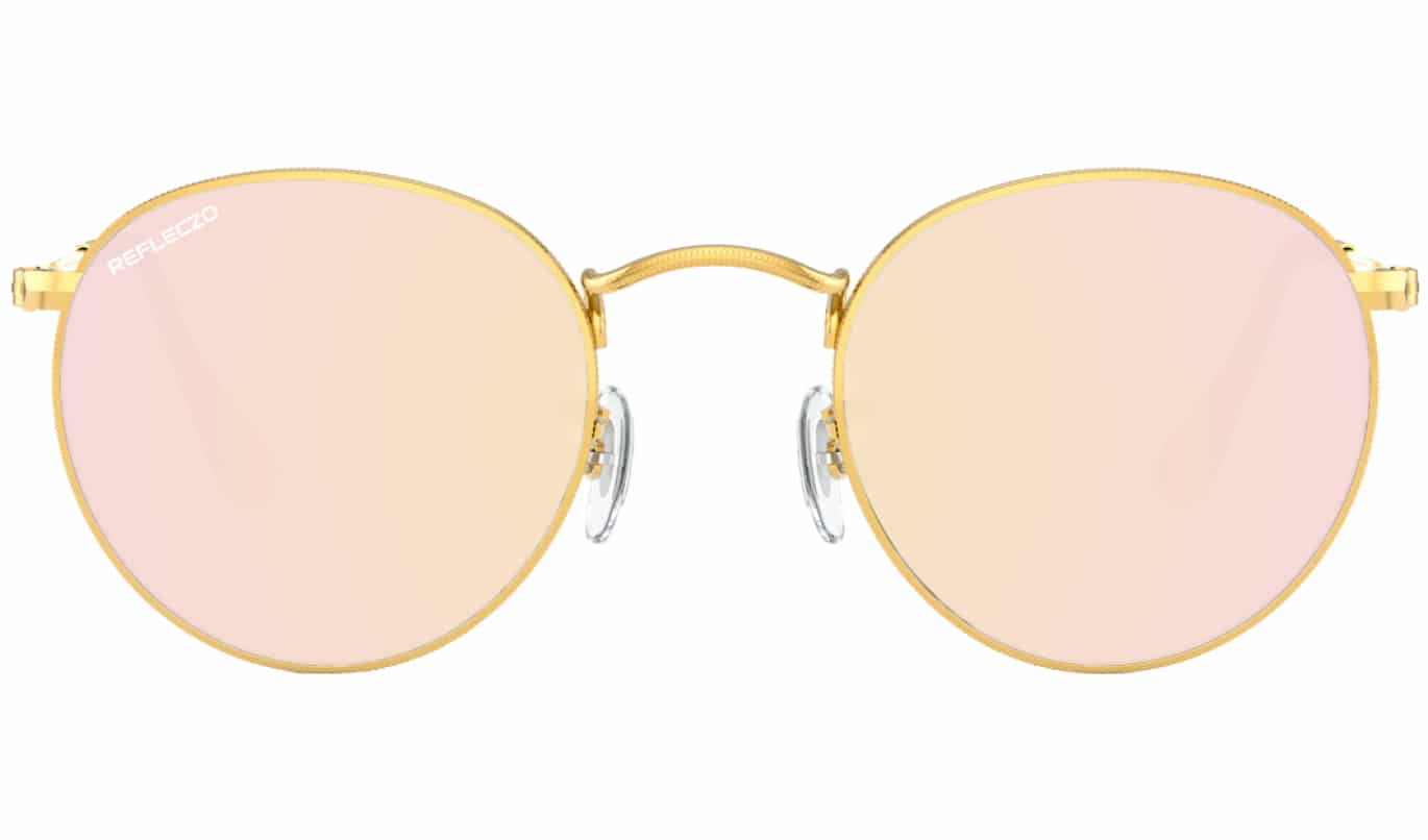 Round Rosa Specchiati